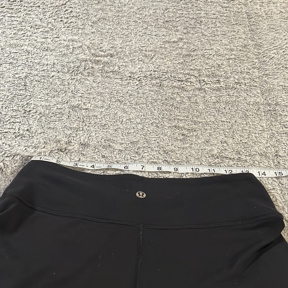 Lululemon" Wunder Under Cropped-Black-Size 8 - Picture 14 of 15